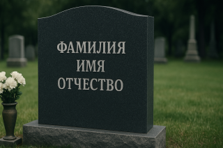 Надписи для памятника